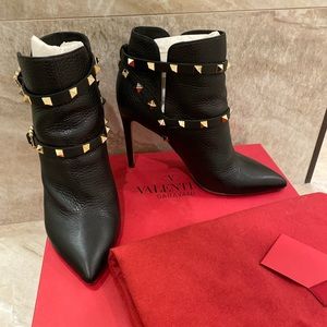 Valentino Rockstud Booties